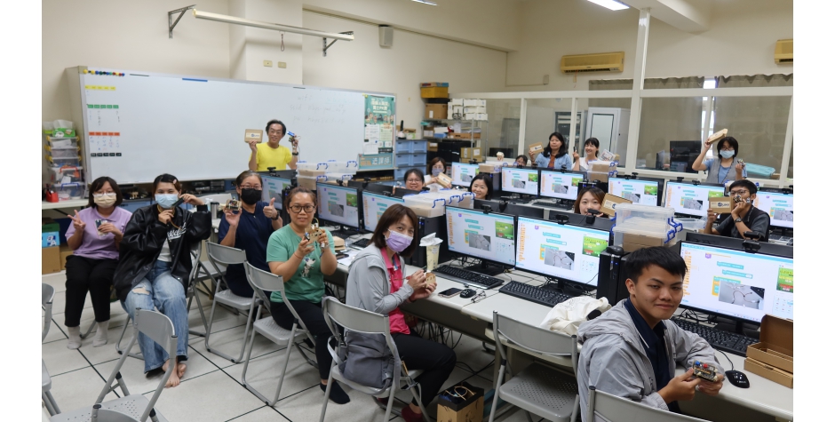 【廣達《游於智》計畫 × 彰化縣】從感應垃圾桶到智慧體適能，讓科技課更有感