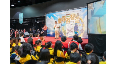 科教館劉館長親自到場，鼓勵選手延續決賽中的好奇心與創意精神，持續探索科學與科技。